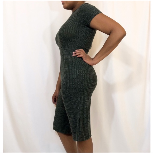 Green Summer Romper - Picture 2 of 6